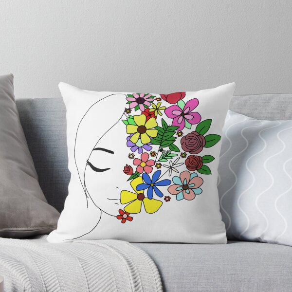 Aperçu de l'œuvre Fille en fleurs créée et vendue par mariamstuff.