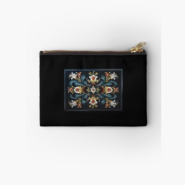 Item preview, Rosemaling dark blue STYGIAN #01  	 designed and sold by cnegkbmenx80.