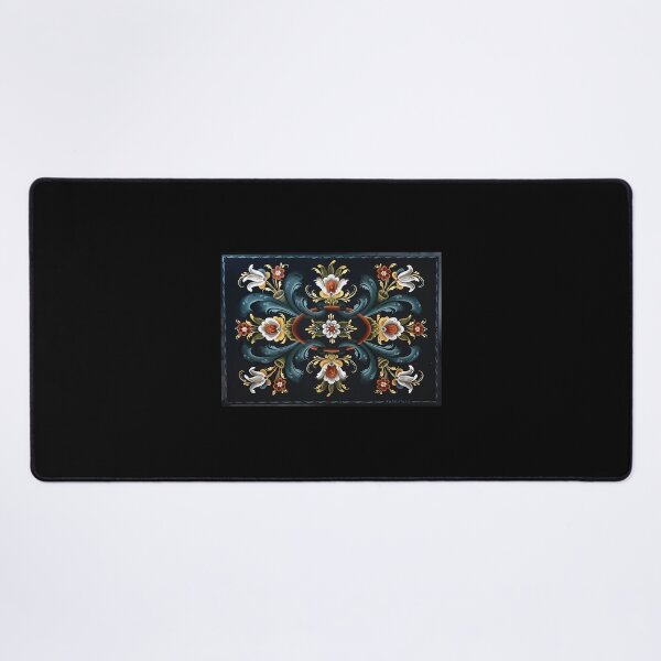 Item preview, Rosemaling dark blue STYGIAN #01 designed and sold by cnegkbmenx80.