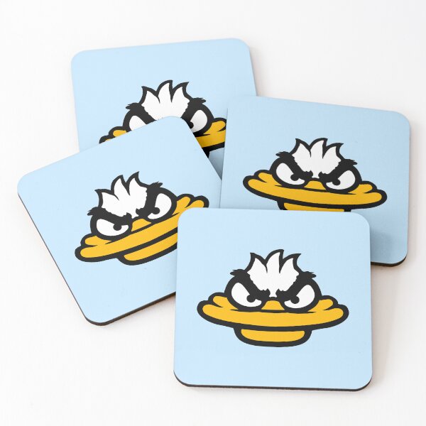 Item preview, Evil Duck Bird Smile Mean Evil Face Angry Look designed and sold by shirt-o-mat.