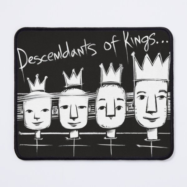 Item preview, Descendants of Kings – Abstract Crowned Lineage Artwork | Modern Royal Heritage Design designed and sold by WildStroke.