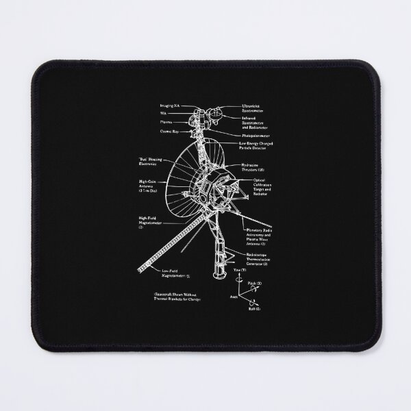 Item preview, Voyager 1 Schematic Classic designed and sold by hedegbem90.