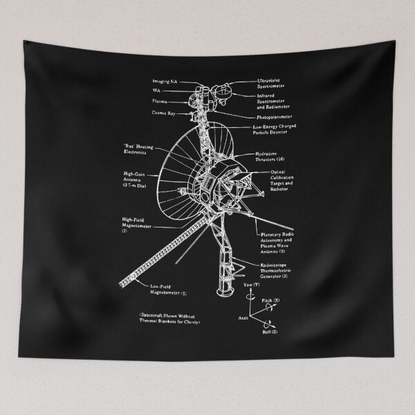 Item preview, Voyager 1 Schematic Classic 		 designed and sold by hedegbem90.