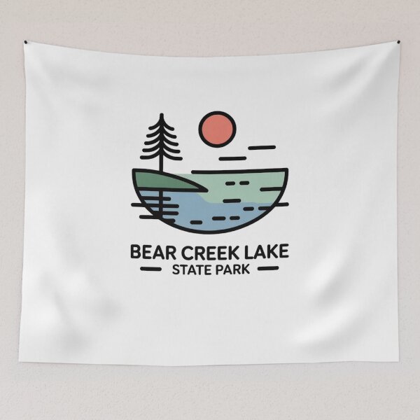 Item preview, bear creek lake state park designed and sold by Mateusz Majcherek.