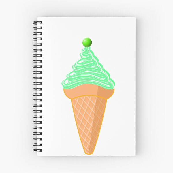 Item preview, Icecream cone illustration design  designed and sold by CanvasCharmHub.