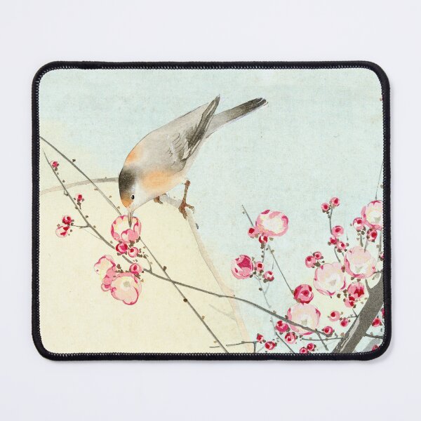 Item preview, Small bird on twig -homage to Koson designed and sold by anni103.