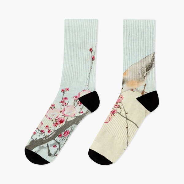 Item preview, Small bird on twig -homage to Koson designed and sold by anni103.