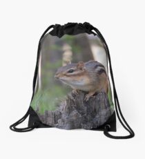 Chipmunk Drawstring Bag