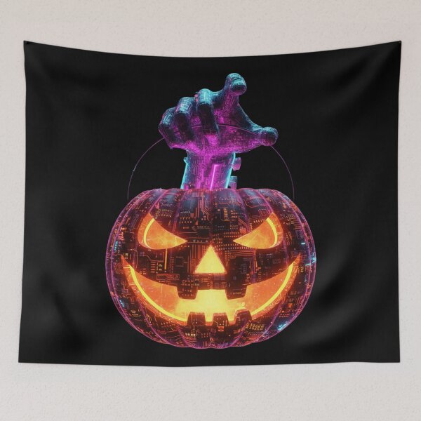 Item preview, Zombie Hand Glitch Art – Cyberpunk Halloween Design designed and sold by trend-forge.