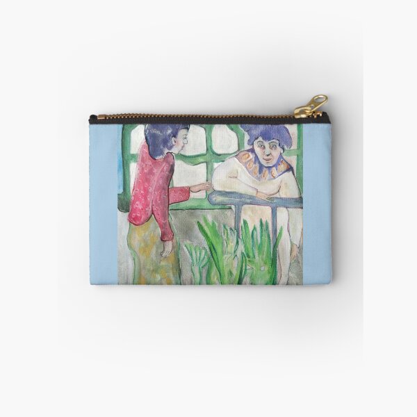 Item preview, Two Sisters, sisterhood, friendship, womanhood watercolour painting designed and sold by LadyMiloShop.