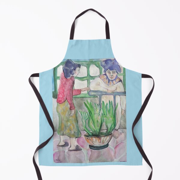 Item preview, Two Sisters, sisterhood, friendship, womanhood watercolour painting designed and sold by LadyMiloShop.