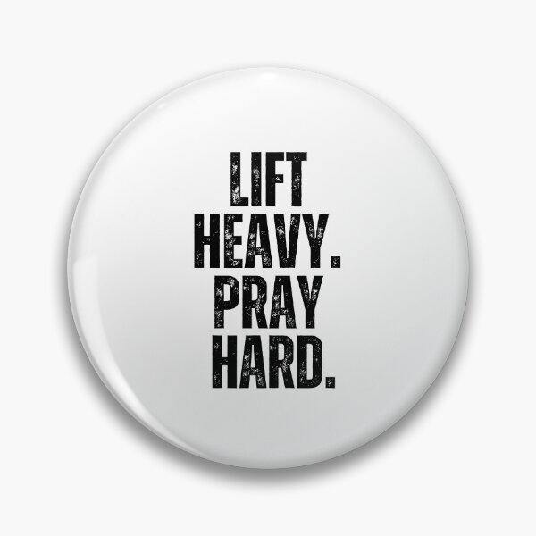 Item preview, Lift Heavy Pray Hard Christian Weight Lifter cool gym designed and sold by snowry.