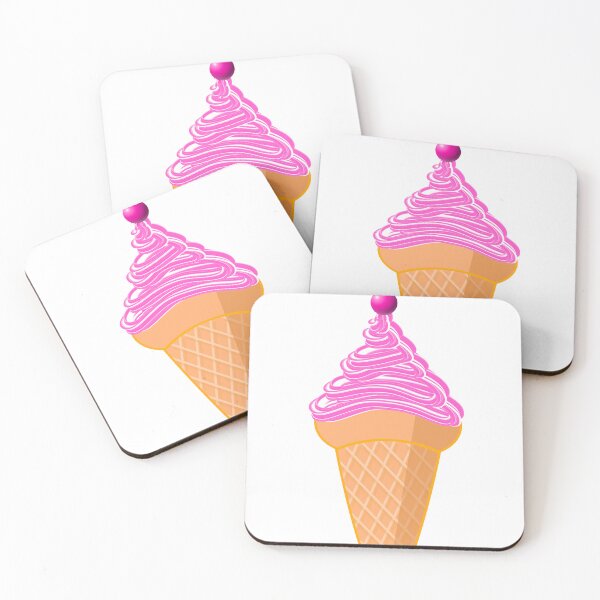 Item preview, Icecream cone illustration design  designed and sold by CanvasCharmHub.