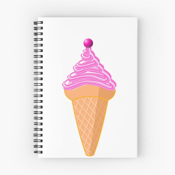 Item preview, Icecream cone illustration design  designed and sold by CanvasCharmHub.