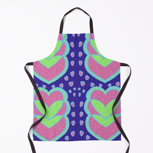 Item preview, Retro Colorful Abstract Heart Pattern designed and sold by Swati's Digital Den.