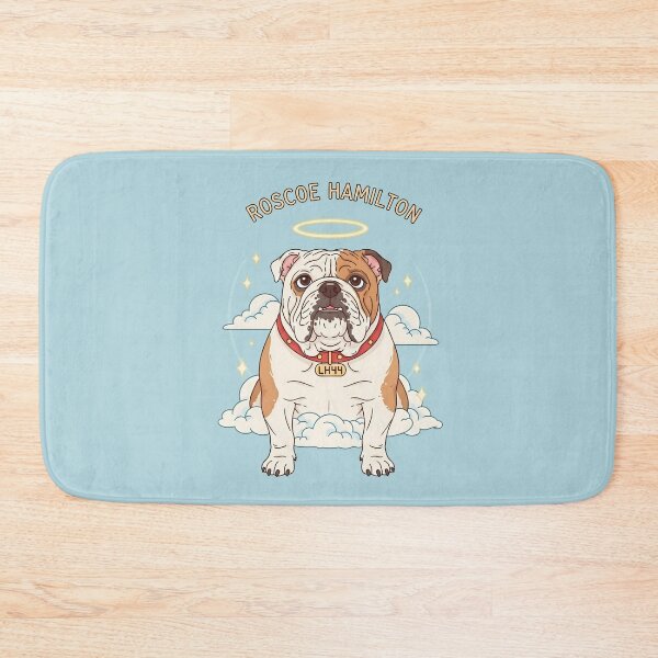 Item preview, Roscoe Lewis Hamilton LH44 F1 Bulldog RIP Memorial Art designed and sold by Studio F1Grid.