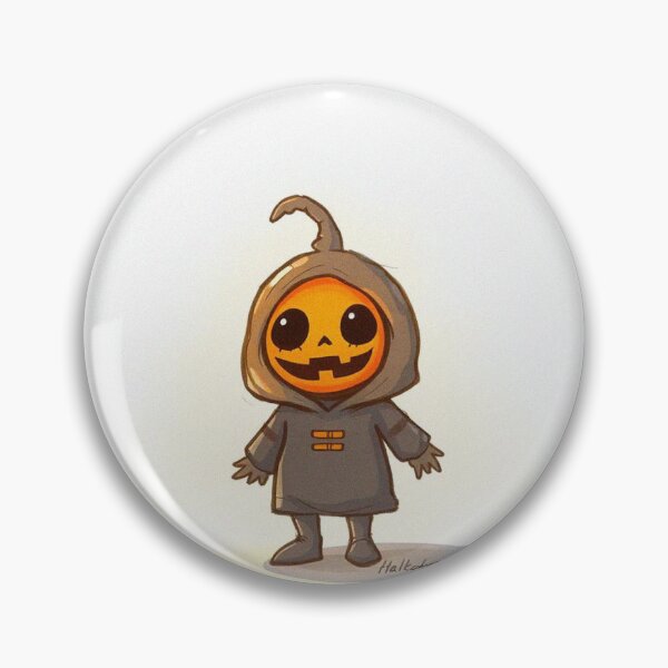 Item preview, Halloween Cute Pumpkin child character art illustration kawaii trick or treat designed and sold by Vintage Designs +.