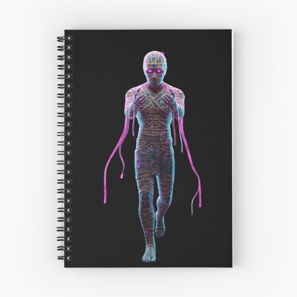 Artikelvorschau, Mummy Glitch Art – Cyberpunk Ancient Horror entworfen und verkauft von trend-forge.