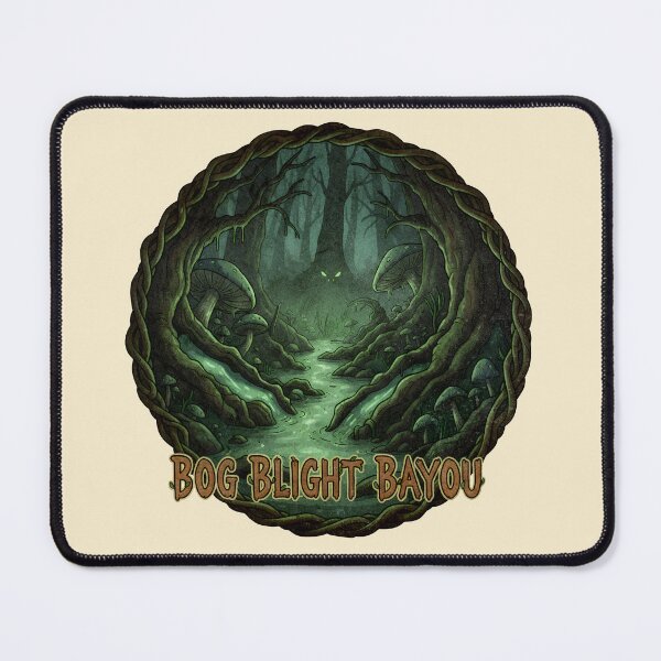 Item preview, Bog Blight Bayou – Haunted Swamp Adventure Design designed and sold by Imaginationbeyond.