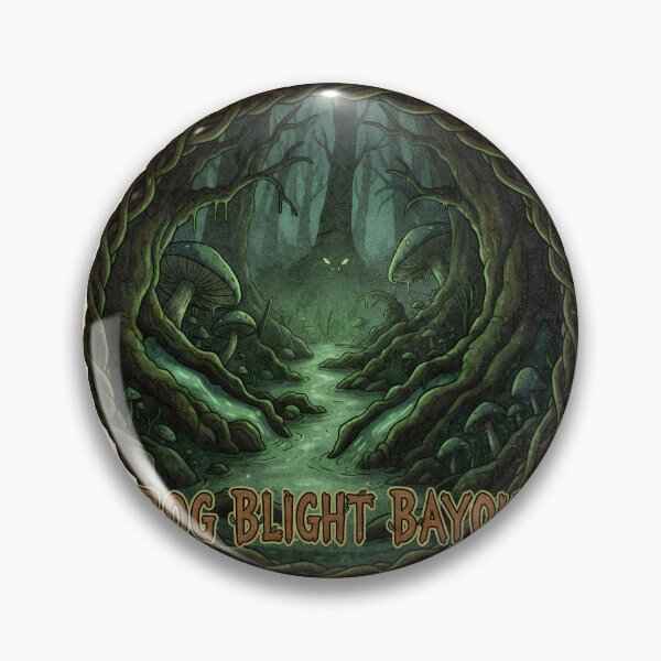 Item preview, Bog Blight Bayou – Haunted Swamp Adventure Design designed and sold by Imaginationbeyond.