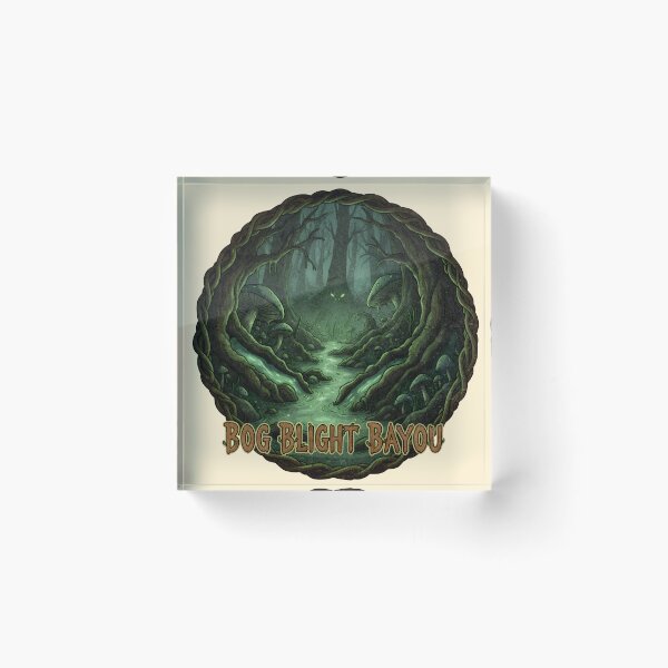 Item preview, Bog Blight Bayou – Haunted Swamp Adventure Design designed and sold by Imaginationbeyond.