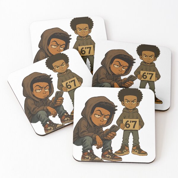 Item preview, 6'7 Series – Boondocks-Inspired Urban Resistance Art designed and sold by KriticalDesigns.