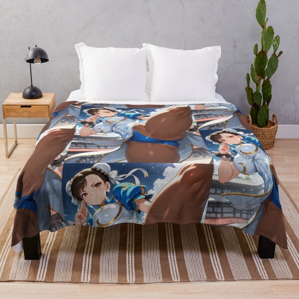 Item preview, Chun-Li from Street fighter. wall art designed and sold by Planet Utoppia.