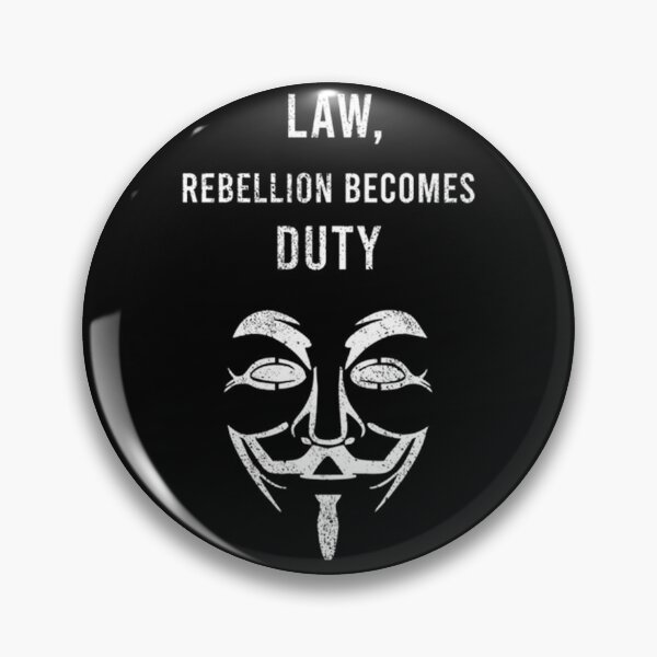 Item preview, V For Vendetta Quote  Classic 		 designed and sold by qiuhqswrck57.