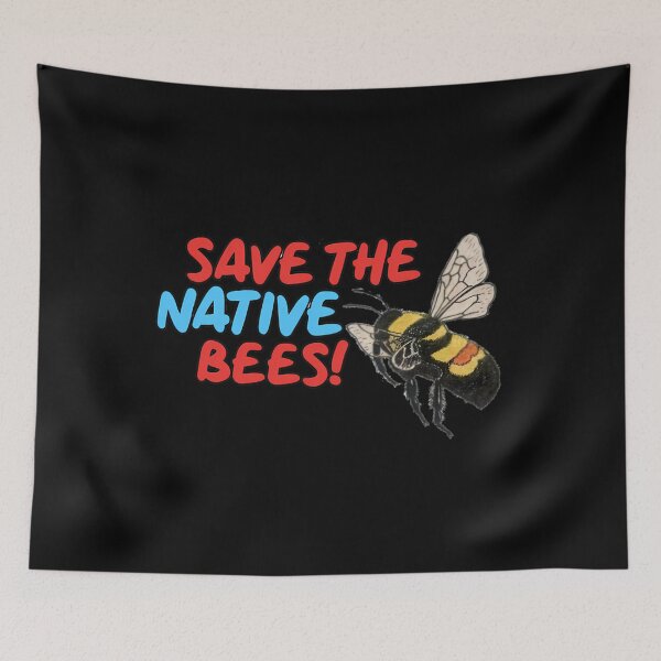 Item preview, SAVE THE NATIVE BEES Rusty Patched Bumbler  	 designed and sold by trbnbhjlni87.