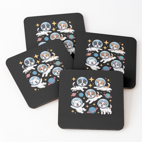 Item preview, Space Dogs Funny Astronaut Dog Lovers Cosmic designed and sold by snowry.