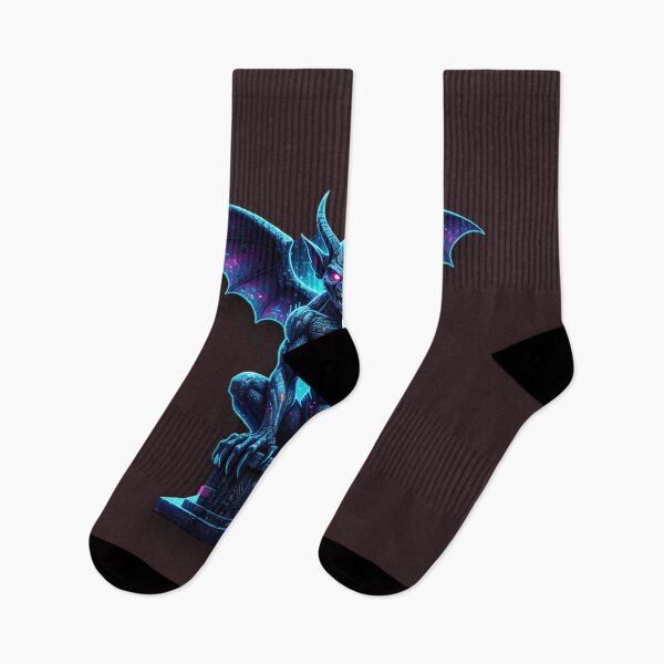 Item preview, Gargoyle Glitch Art – Gothic Cyberpunk Horror designed and sold by trend-forge.