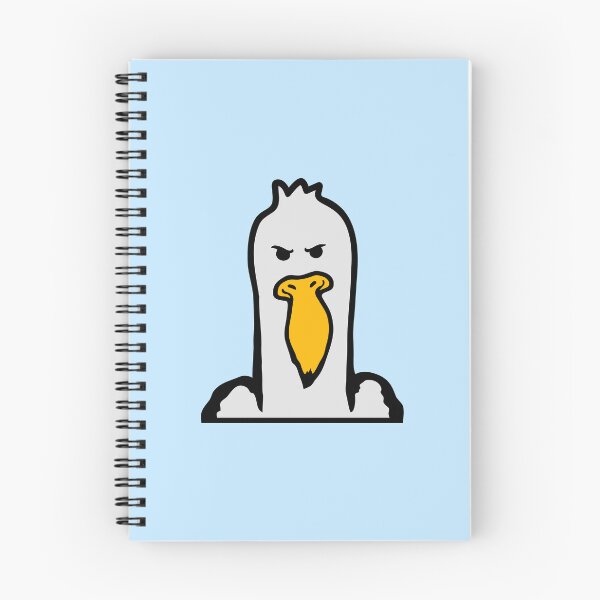 Item preview, Seagull Evil Duck Bird Smile Mean Evil Mad Funny designed and sold by shirt-o-mat.