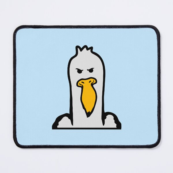 Item preview, Seagull Evil Duck Bird Smile Mean Evil Mad Funny designed and sold by shirt-o-mat.