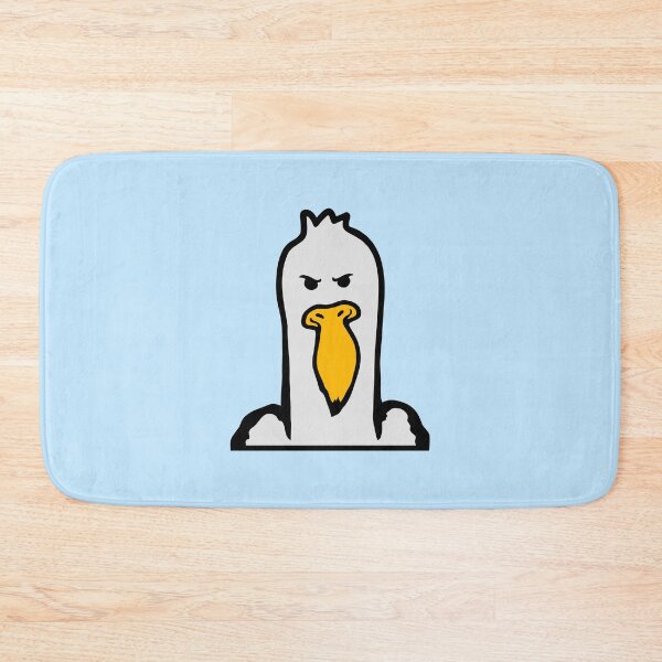 Item preview, Seagull Evil Duck Bird Smile Mean Evil Mad Funny designed and sold by shirt-o-mat.