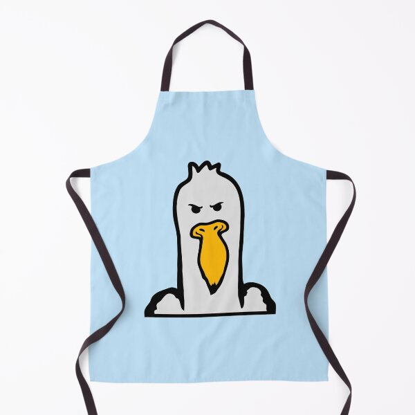 Item preview, Seagull Evil Duck Bird Smile Mean Evil Mad Funny designed and sold by shirt-o-mat.