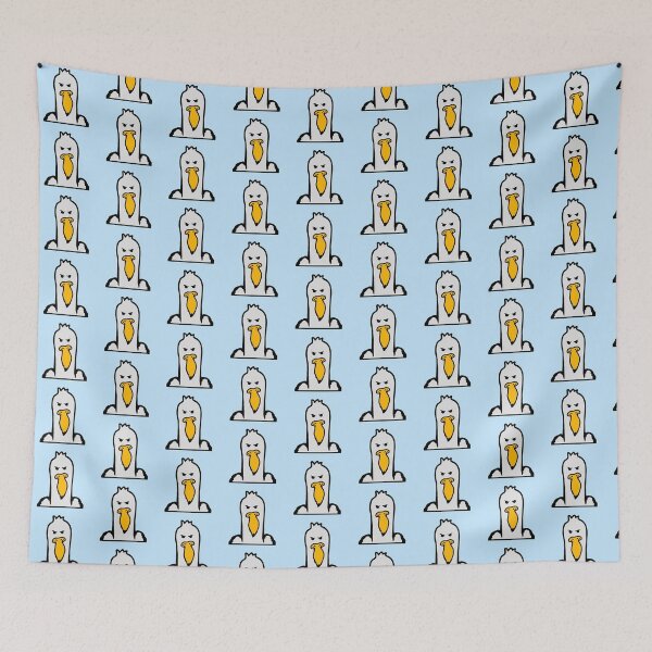 Item preview, Seagull Evil Duck Bird Smile Mean Evil Mad Funny designed and sold by shirt-o-mat.