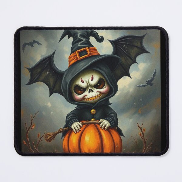 Item preview, Halloween Cute Pumpkin child character art illustration kawaii trick or treat designed and sold by Vintage Designs +.