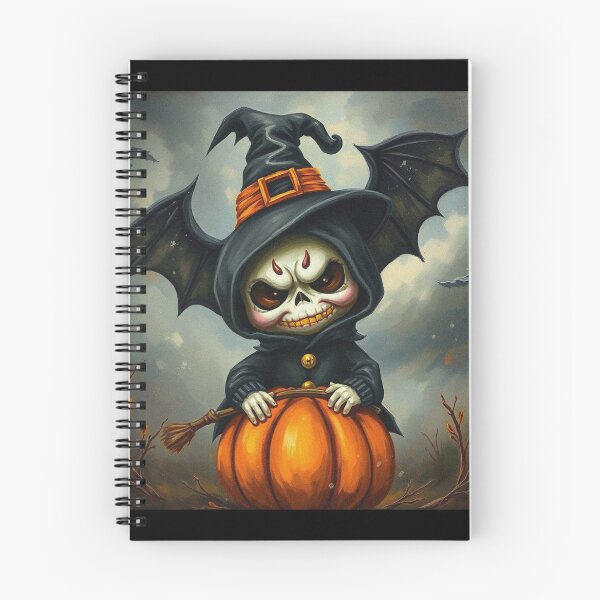 Item preview, Halloween Cute Pumpkin child character art illustration kawaii trick or treat designed and sold by Vintage Designs +.