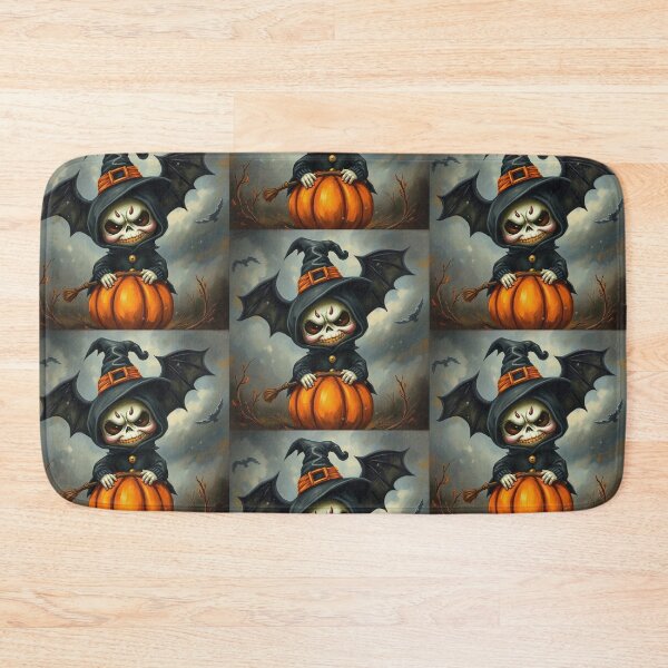 Item preview, Halloween Cute Pumpkin child character art illustration kawaii trick or treat designed and sold by Vintage Designs +.