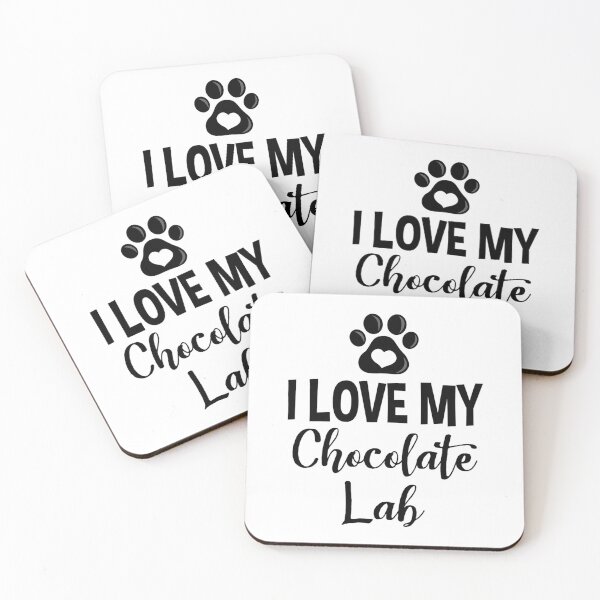 Item preview, I Love My Chocolate Lab - V1 	 designed and sold by fqfrhvzpgd18.