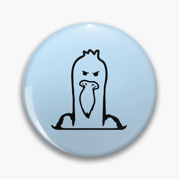 Item preview, Seagull Evil Duck Bird Smile Mean Evil Mad Funny designed and sold by shirt-o-mat.