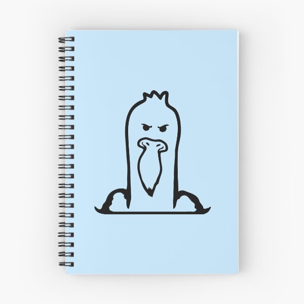 Item preview, Seagull Evil Duck Bird Smile Mean Evil Mad Funny designed and sold by shirt-o-mat.