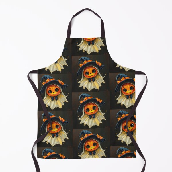 Item preview, Halloween Cute Pumpkin child character art illustration kawaii trick or treat designed and sold by Vintage Designs +.