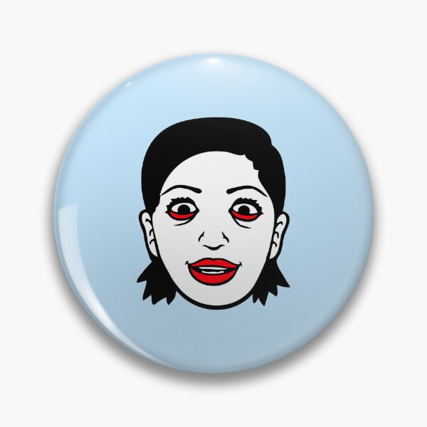 Item preview, Crazy Girl Mean Face Mad Maniac Laugh Eyes Weird designed and sold by shirt-o-mat.