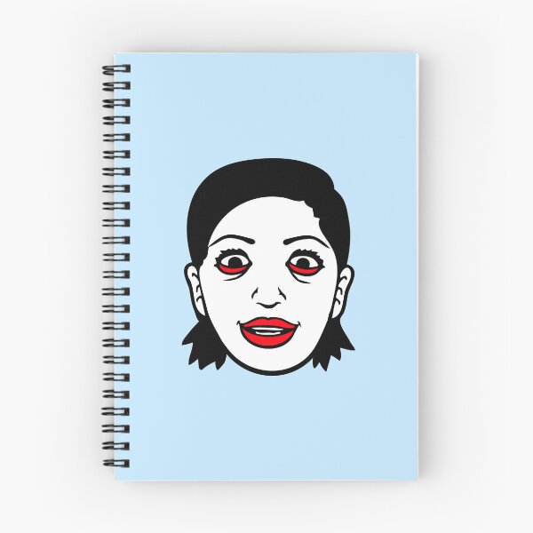 Item preview, Crazy Girl Mean Face Mad Maniac Laugh Eyes Weird designed and sold by shirt-o-mat.