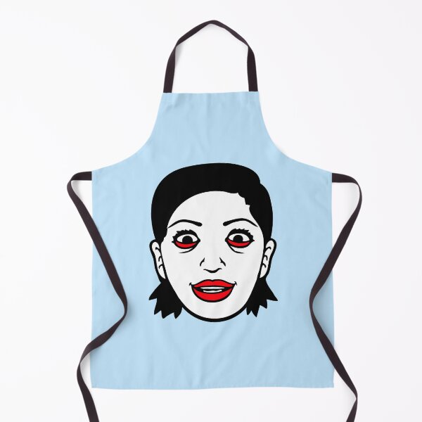 Item preview, Crazy Girl Mean Face Mad Maniac Laugh Eyes Weird designed and sold by shirt-o-mat.