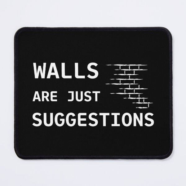 Item preview, Walls Are Just Suggestions - Parkour Streetwear Tee designed and sold by DreamArtmaStudio.