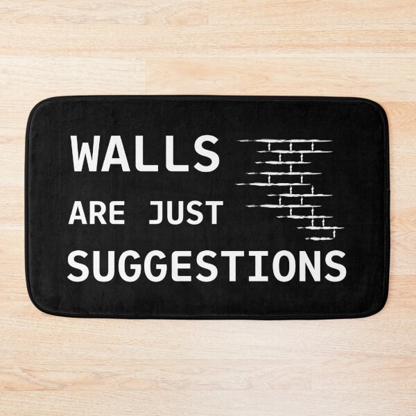 Item preview, Walls Are Just Suggestions - Parkour Streetwear Tee designed and sold by DreamArtmaStudio.