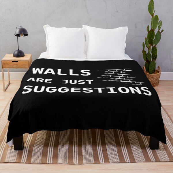 Item preview, Walls Are Just Suggestions - Parkour Streetwear Tee designed and sold by DreamArtmaStudio.
