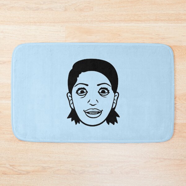 Item preview, Crazy Girl Mean Face Mad Maniac Laugh Eyes Weird designed and sold by shirt-o-mat.